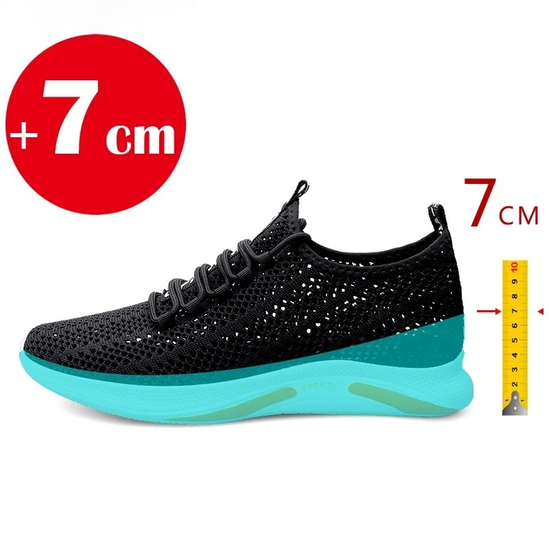 Summer Men Elevator Shoes Brea - Men'S Shoes To Increase Height avaliação e preço