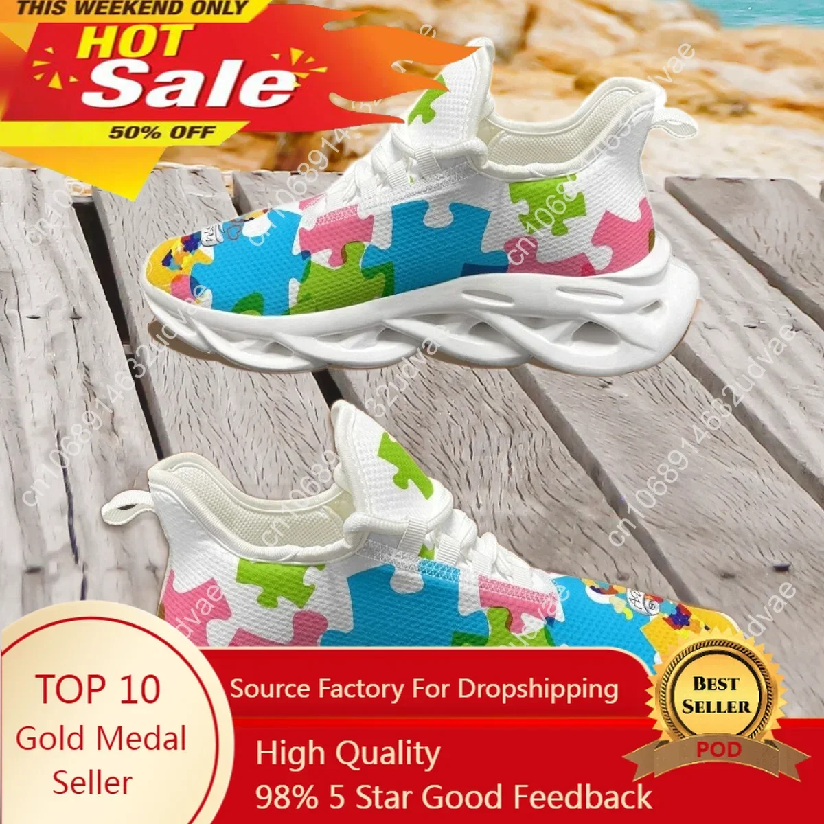 Autism Awareness Sports Runnin - Men'S Shoes Quality avaliação e preço