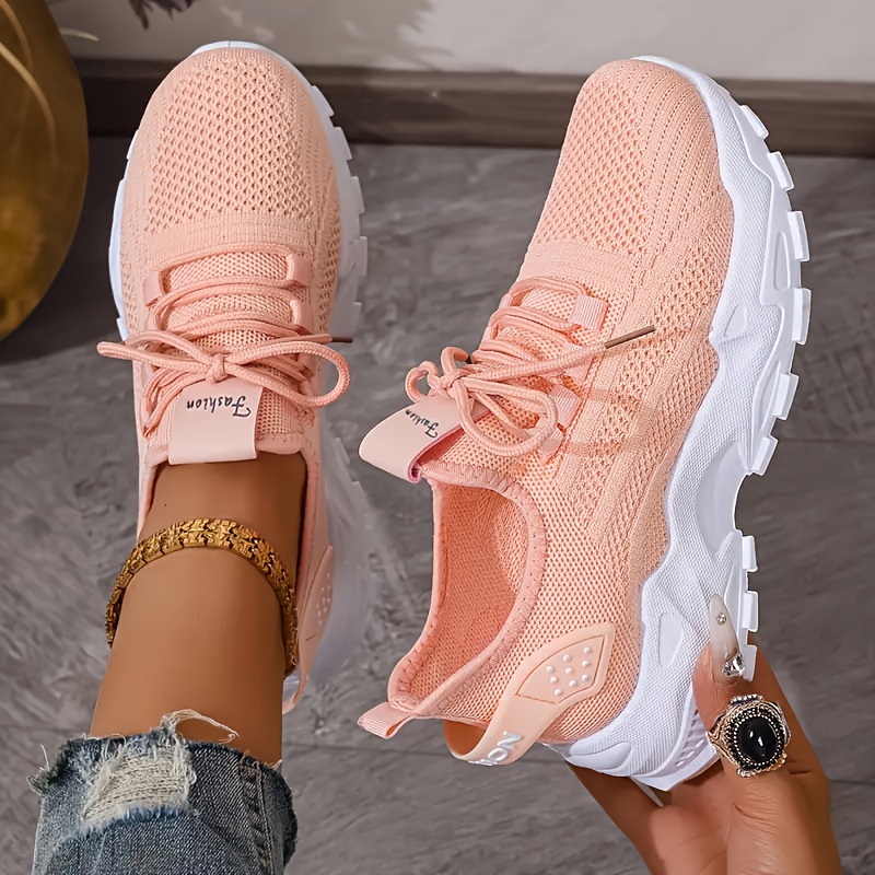 Breathable Knit Sneakers Fashi - Men Shoes Everyday avaliação e preço