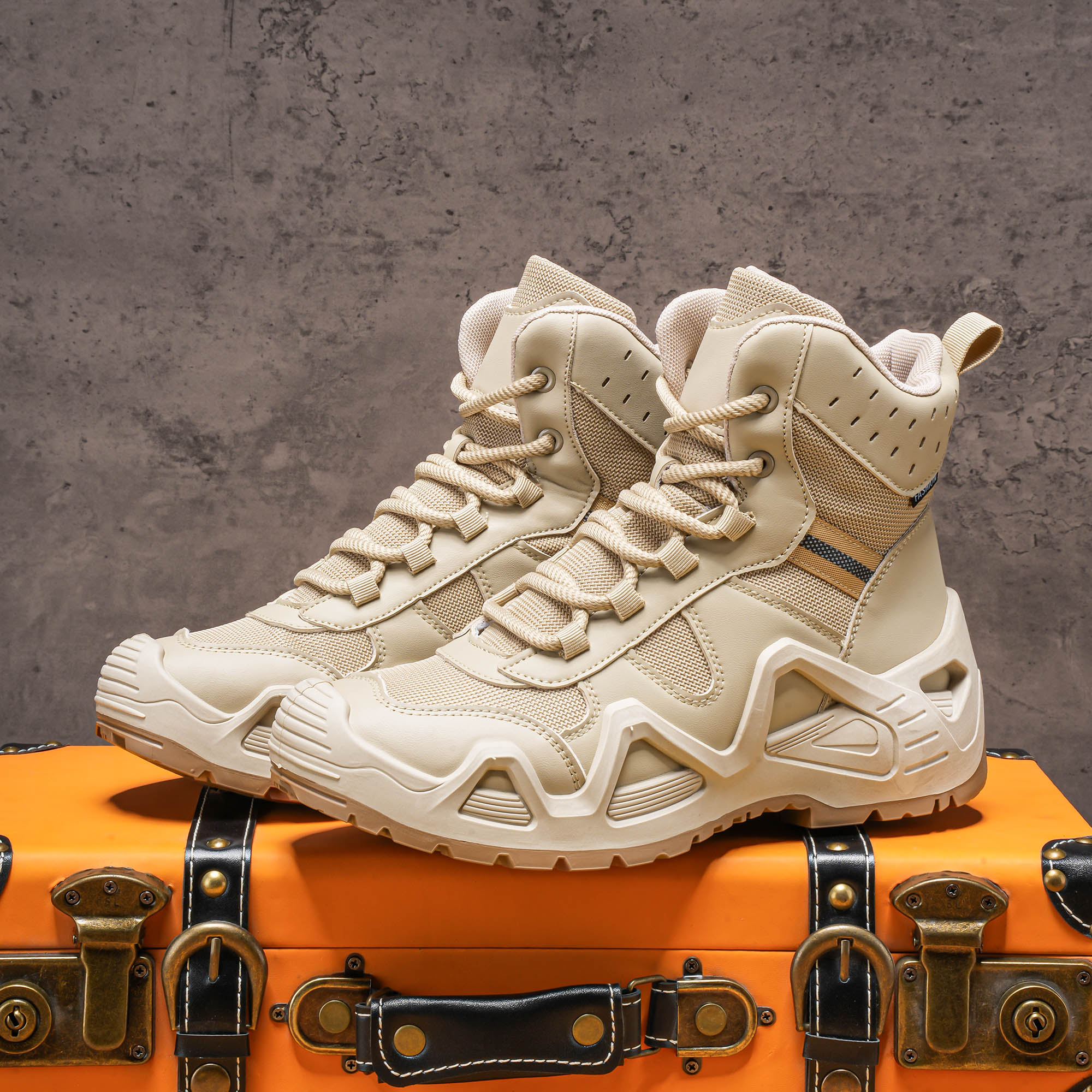 Men's high top boots, hiking b - Men Shoes Everyday avaliação e preço
