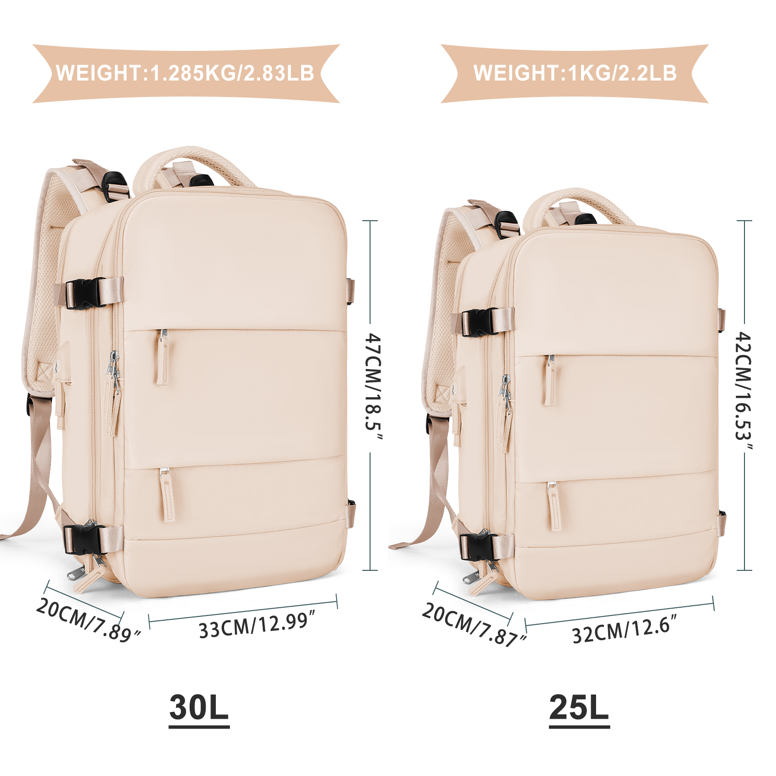 Large Travel Backpack for Men  - Men Shoes Men avaliação e preço
