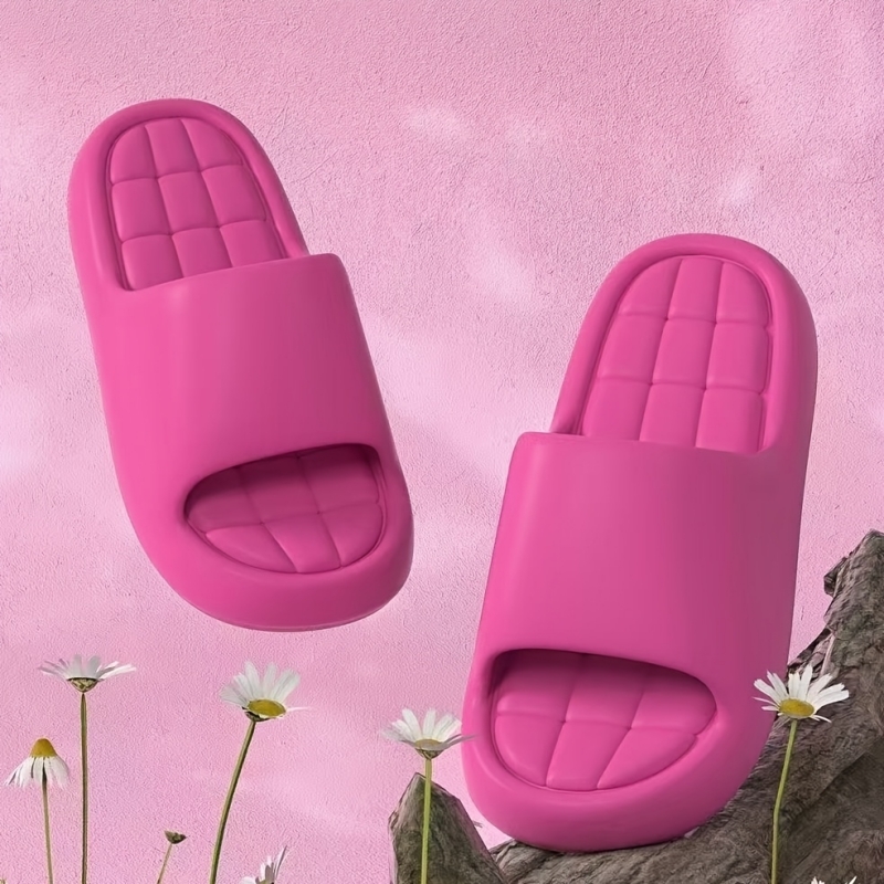 Summer Women and Men Slippers  - Men'S Shoes To Women'S Size avaliação e preço
