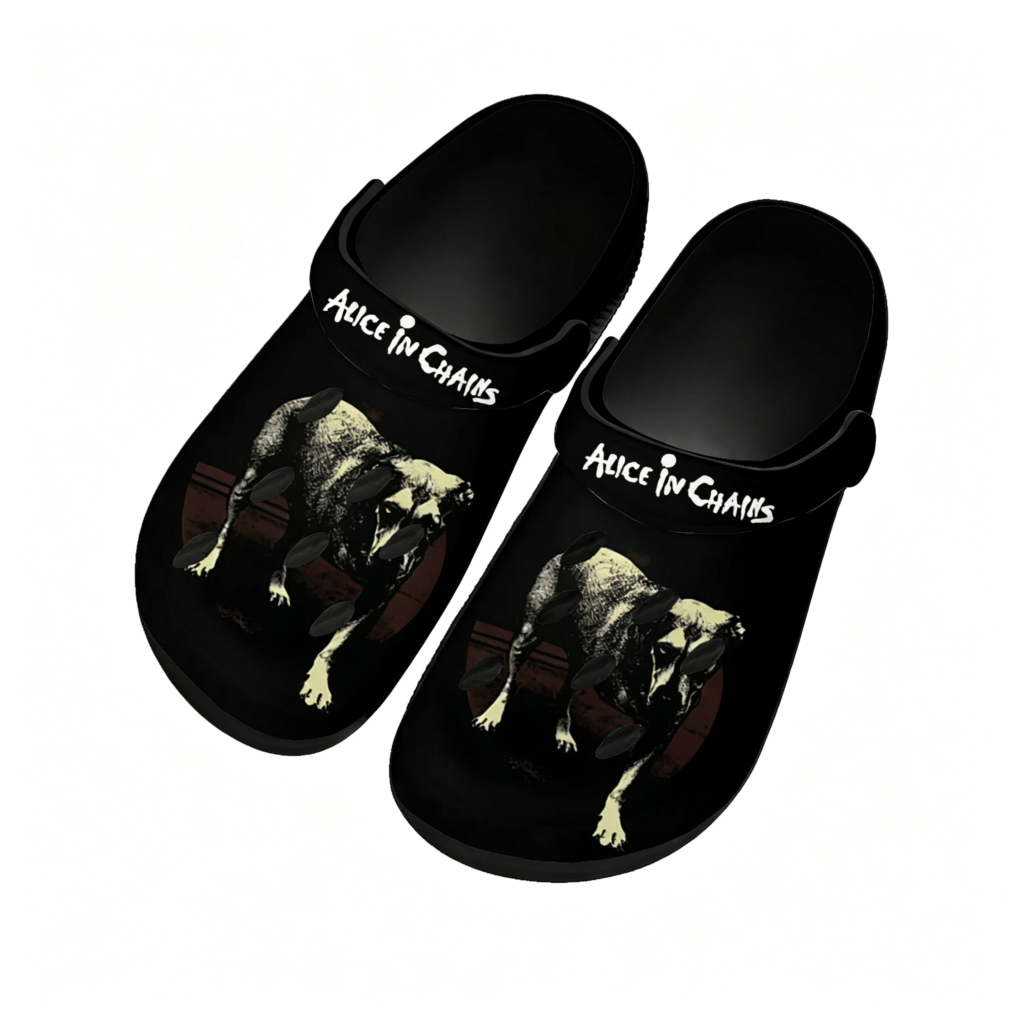 Alice in Chains Band Water Sho - Men Shoes Black avaliação e preço