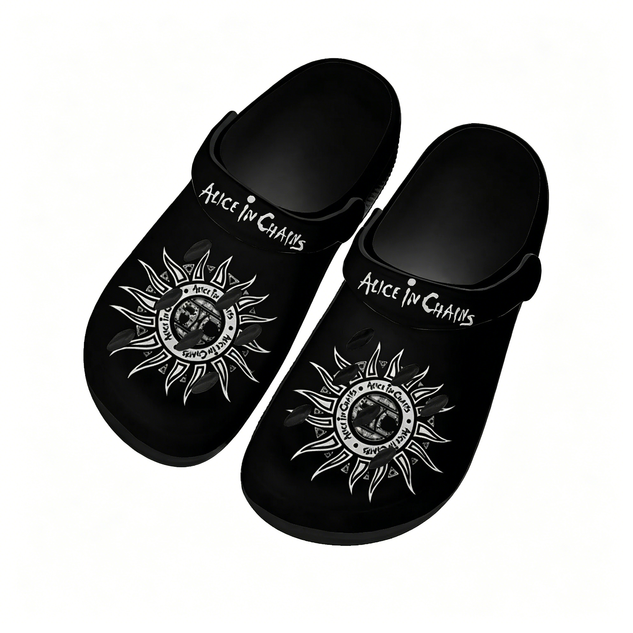 Alice in Chains Band Water Sho - Men Shoes Black avaliação e preço