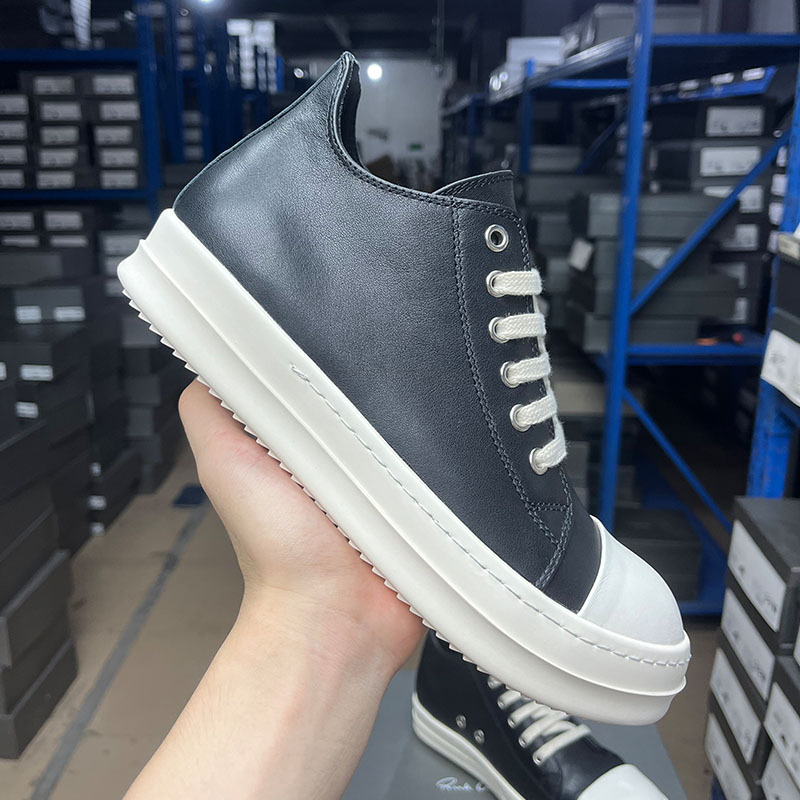 Men Casual Shoes Low Top Genui - Men Shoes Velcro avaliação e preço