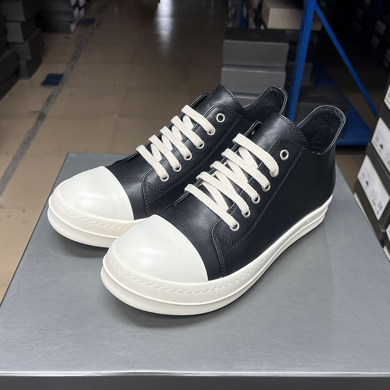 Men Casual Shoes Low Top Genui - Men Shoes Velcro avaliação e preço