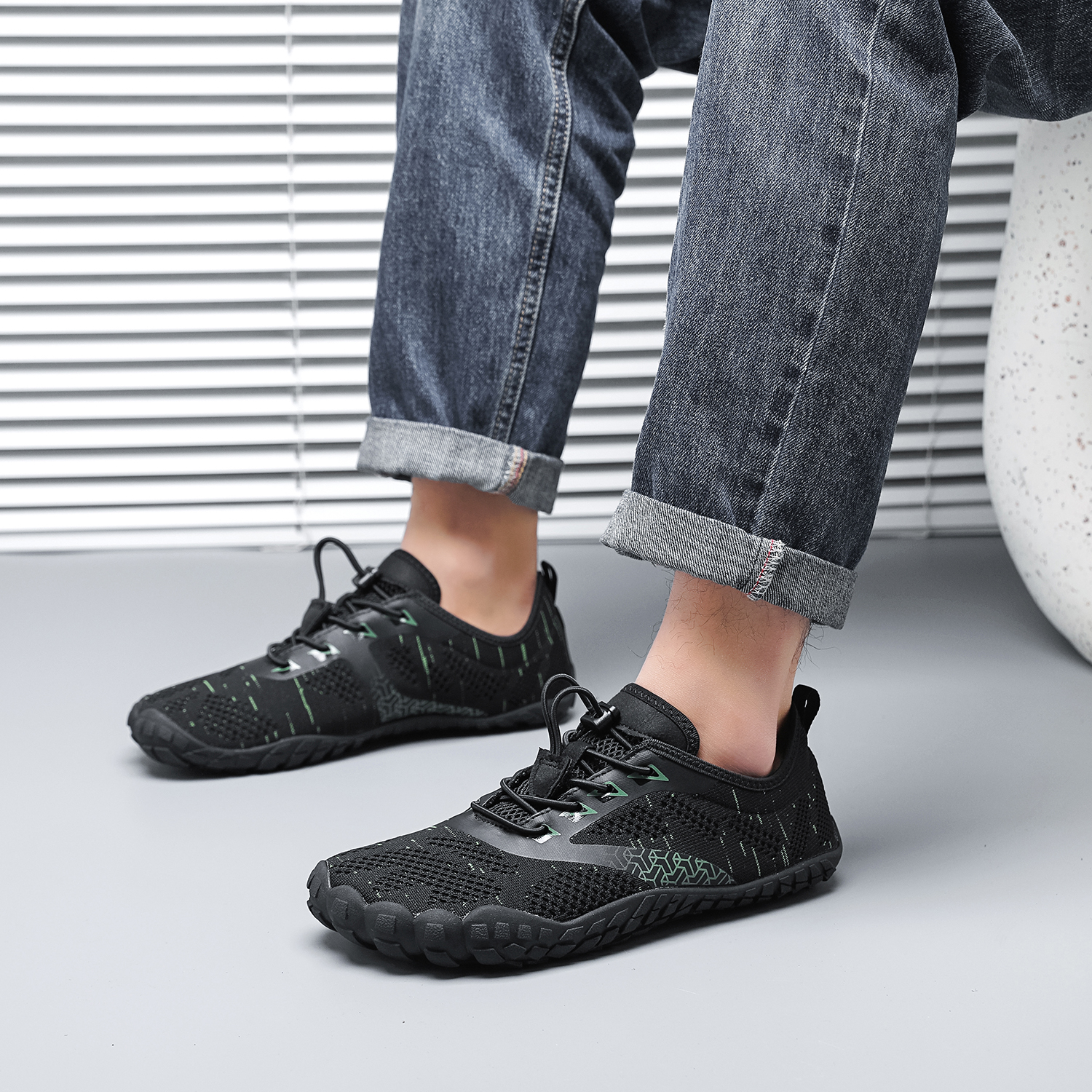 Men Casual Minimalist Barefoot - Men'S Shoes Zero Drop avaliação e preço