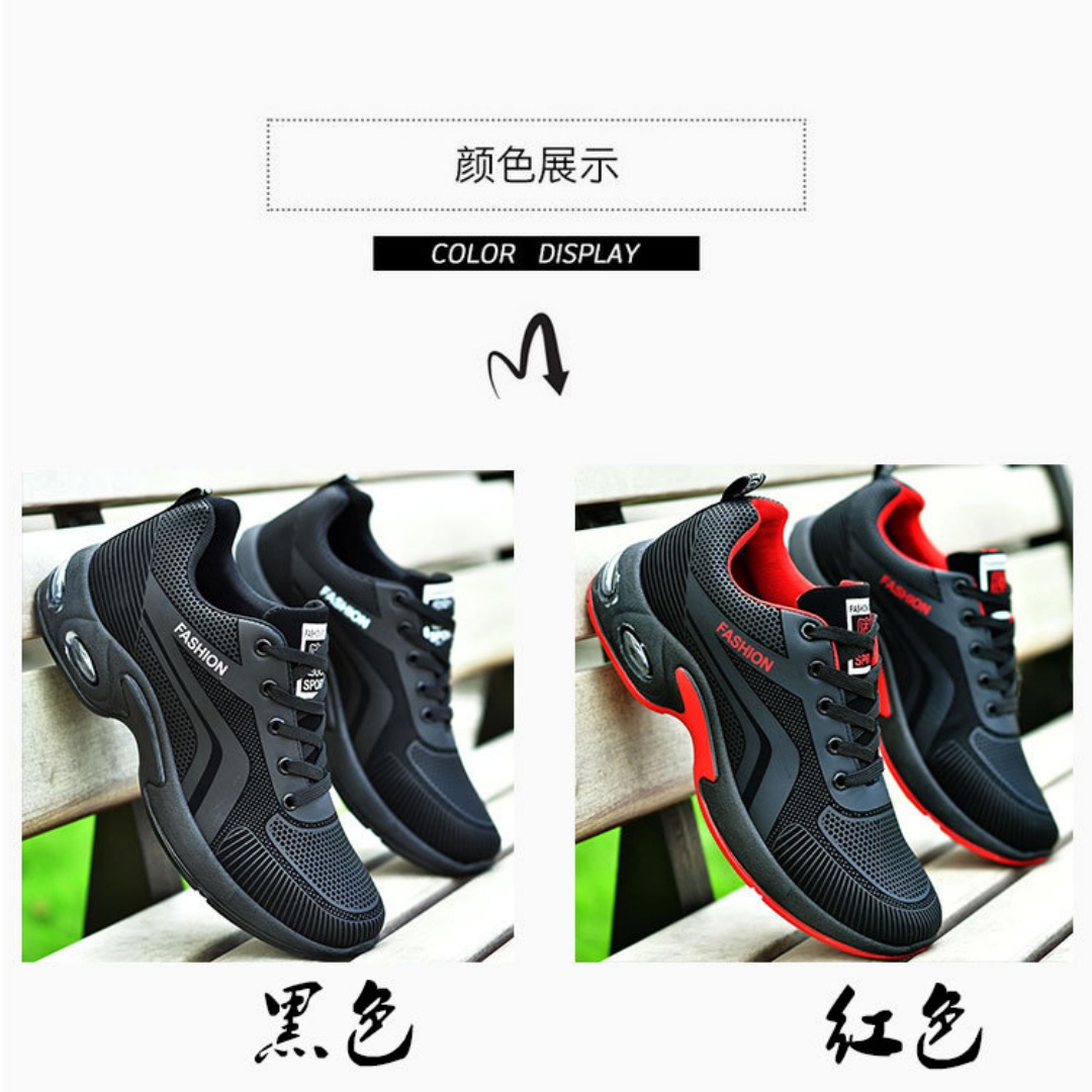 Men's Casual Sneakers New Brea - Men Shoes Size Chart avaliação e preço
