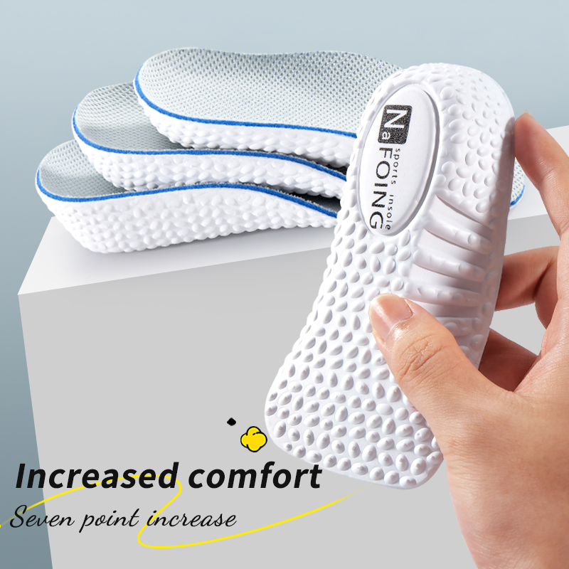 Height Increase Insoles Men Wo - Men Shoes Size Chart avaliação e preço