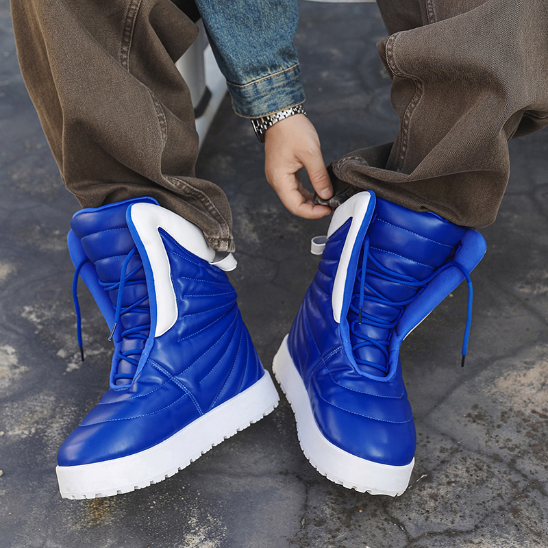 men boots 2025 New Winter Slip - Men Shoes Everyday avaliação e preço