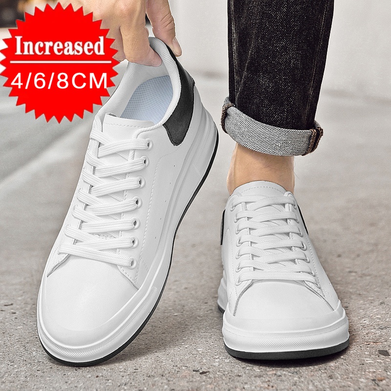 New Luxury Men's Elevator Shoe - Men'S Shoes To Increase Height avaliação e preço