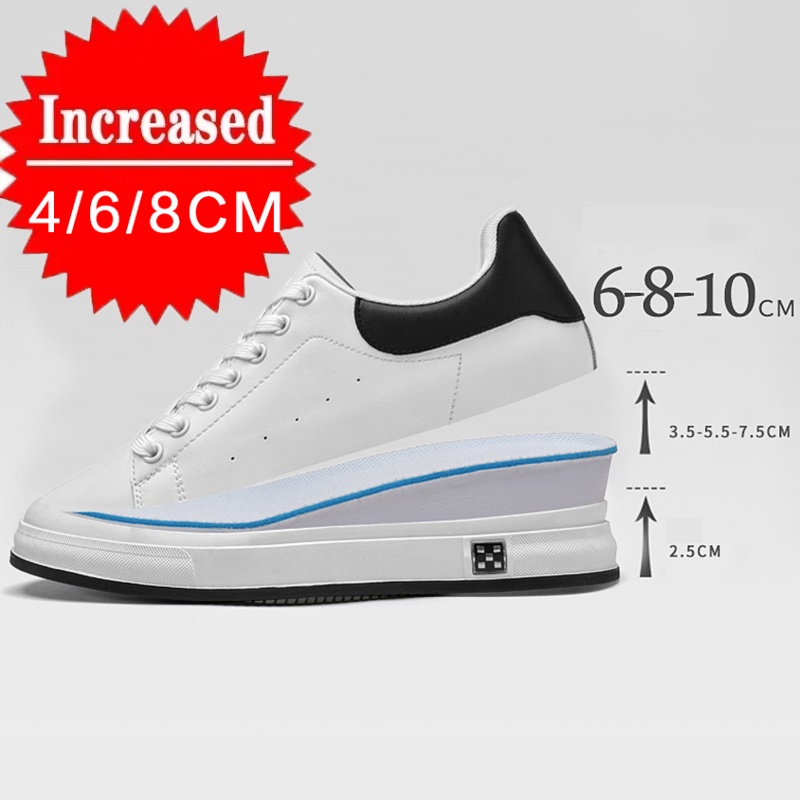 New Luxury Men's Elevator Shoe - Men'S Shoes To Increase Height avaliação e preço