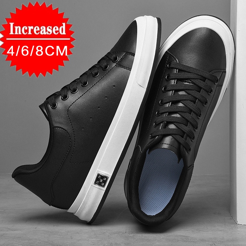 New Luxury Men's Elevator Shoe - Men'S Shoes To Increase Height avaliação e preço