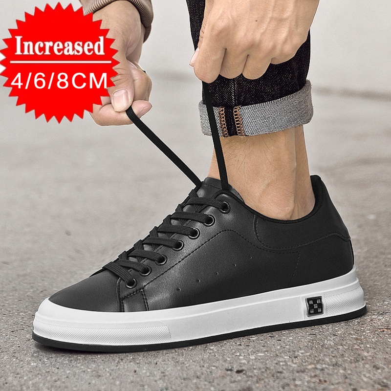 New Luxury Men's Elevator Shoe - Men'S Shoes To Increase Height avaliação e preço