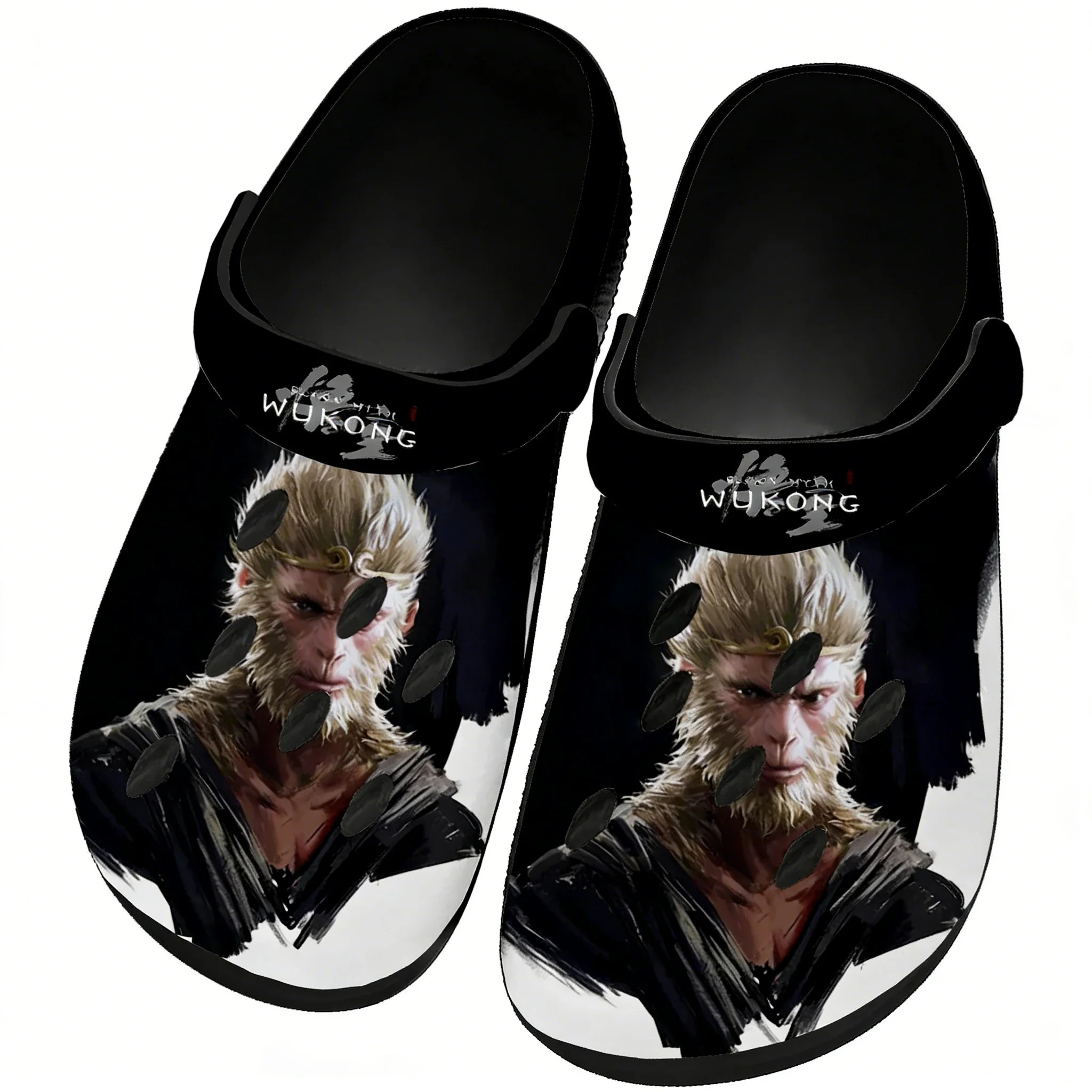 Black Myth Wukong Sandals Wome - Men Shoes Black avaliação e preço