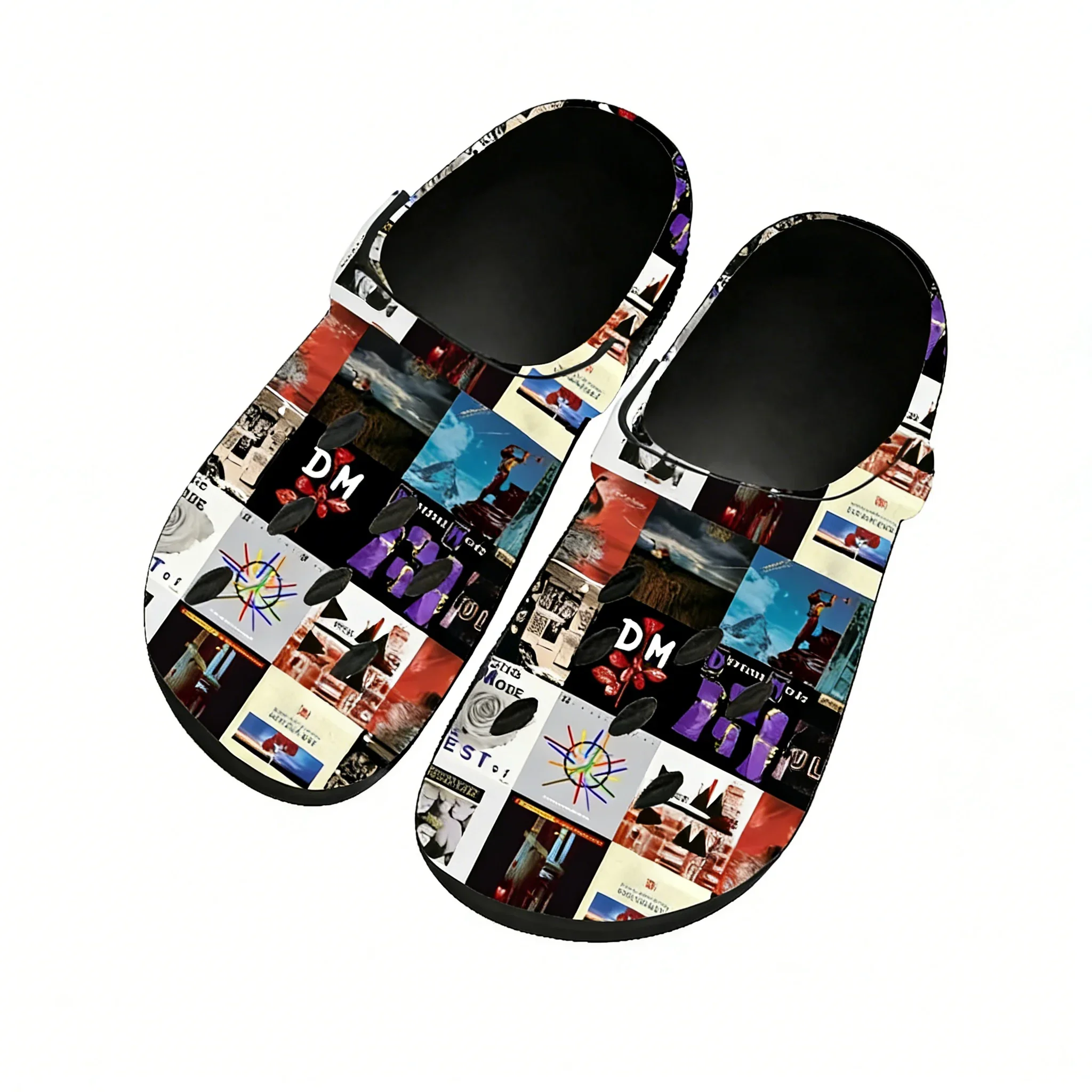 Depeche Mode Sandals Mens Wome - Men Shoes Black avaliação e preço