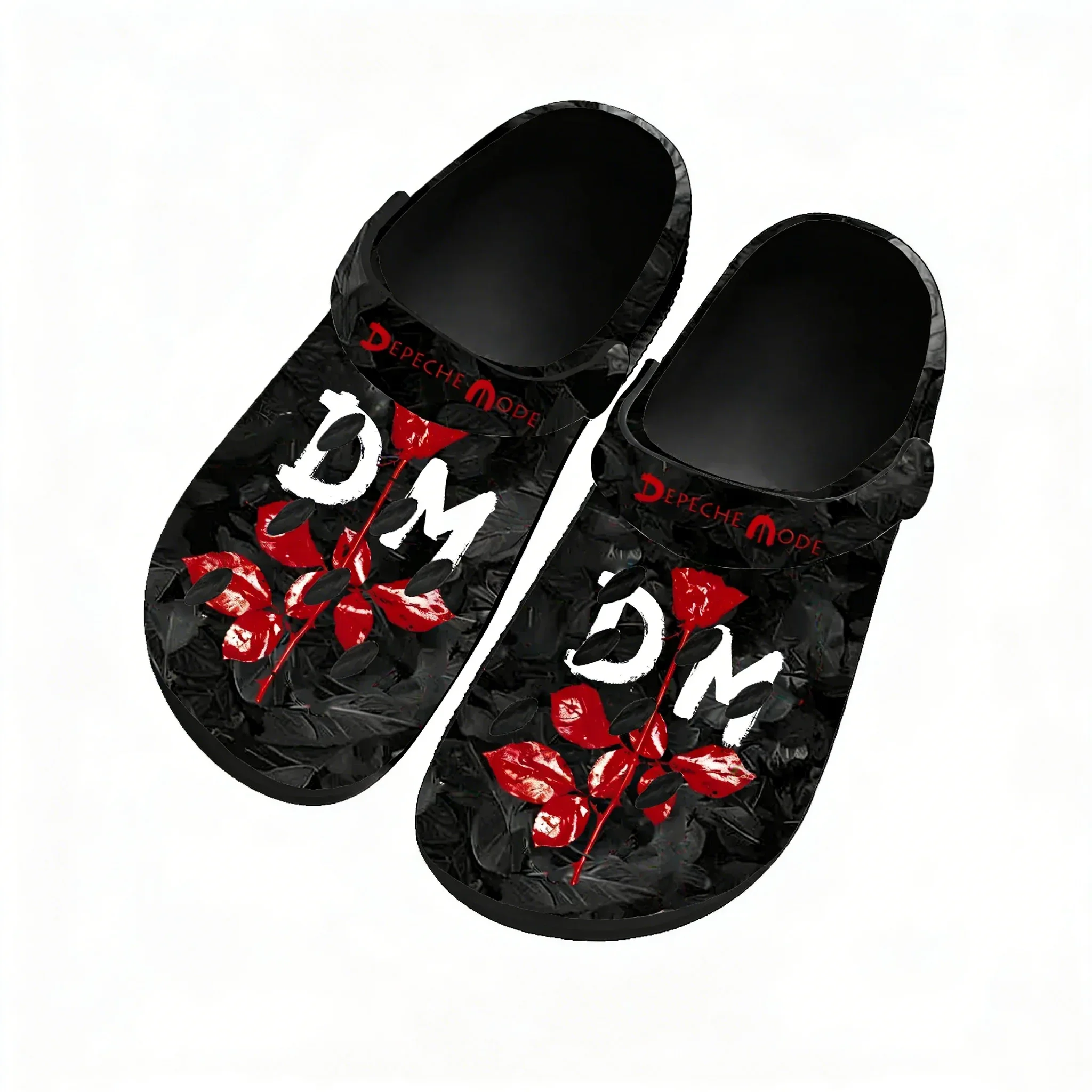 Depeche Mode Sandals Mens Wome - Men Shoes Black avaliação e preço