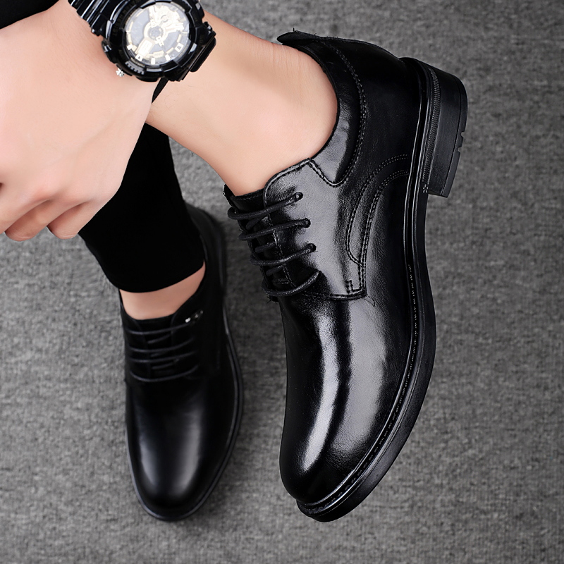 Leather Casual Elevator Shoes  - Men'S Shoes To Increase Height avaliação e preço