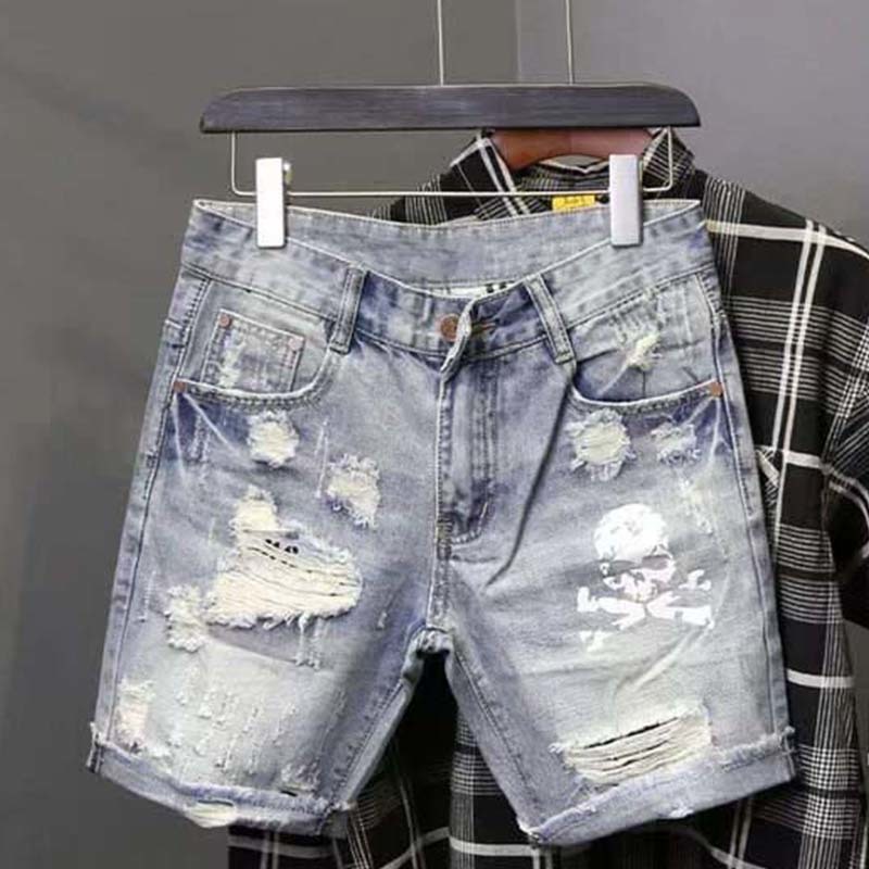 Summer Men's Worn Bead Hole Be - Men'S Shoes For Jeans avaliação e preço