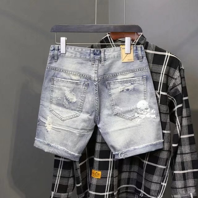 Summer Men's Worn Bead Hole Be - Men'S Shoes For Jeans avaliação e preço