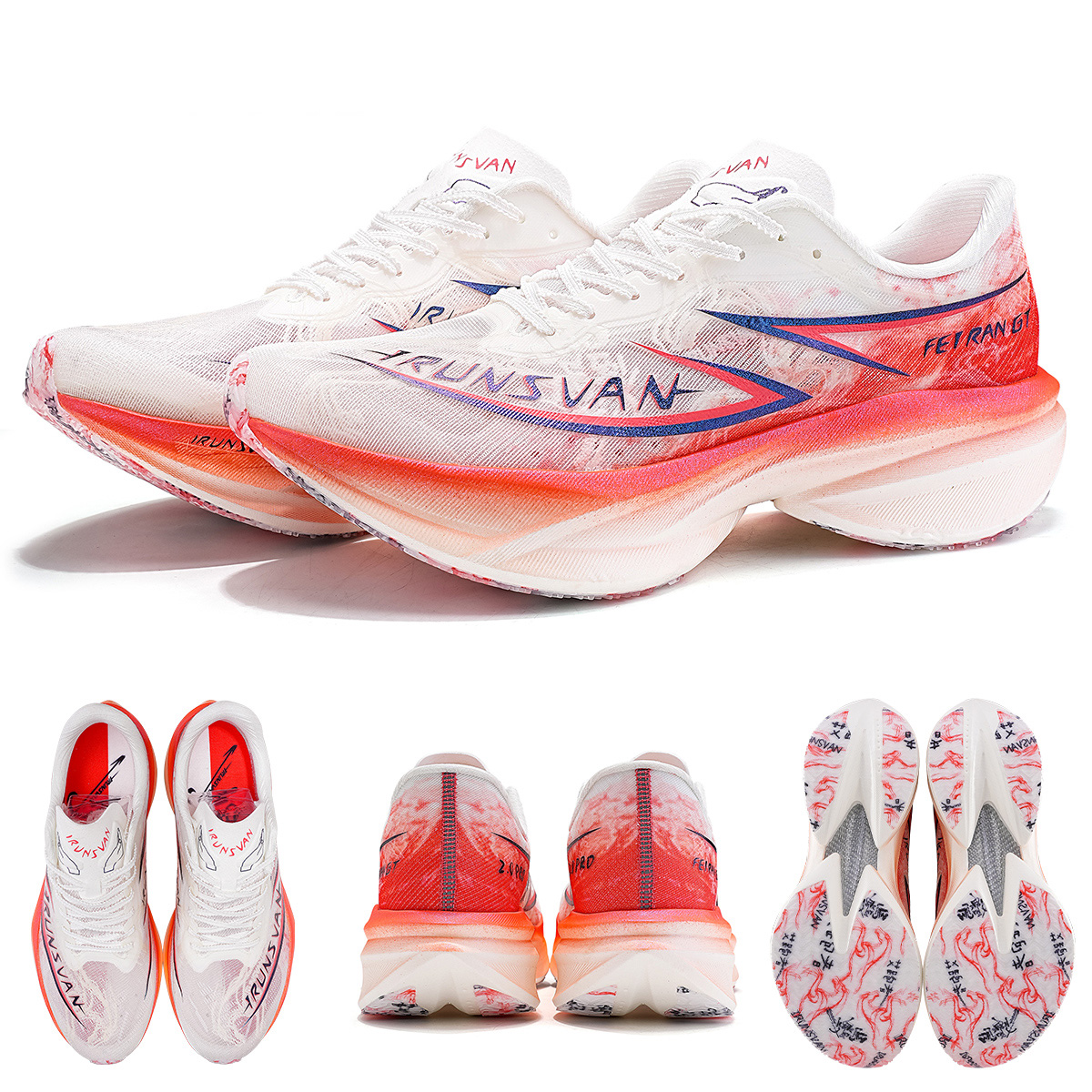 IRUNSVAN Platinum Carbon Plate - Men'S Shoes Limited Edition avaliação e preço