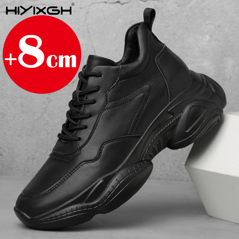 Casual leather inner height in - Men'S Shoes To Increase Height avaliação e preço